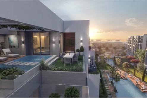كمبوند ريزيدنس 8 العاصمة الادارية سكاي ابو ظبي للتطوير العقاري - Residence 8 New Capital