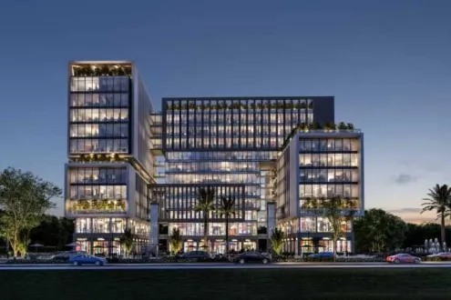Cubes Tower New Capital Mall Magna developments