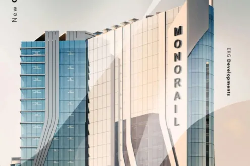 مول مونوريل تاور العاصمة الإدارية الجديدة إعمار رزق للتطوير العقاري - Monorail Tower New Capital Mall