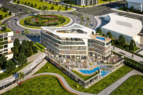 مول ذا بير العاصمة الإدارية الجديدة دولمن للتطوير العقاري - The Pier Mall New Capital