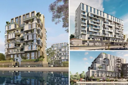 Canal Walk Island Compound Arkan Palm Real Estate