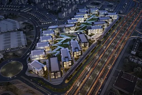مول بيزنس ديستركت القاهرة الجديدة هايد بارك للتطوير العقاري - Business District New Cairo Mall