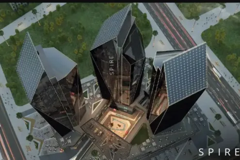 Spire Tower New Capital Mall Dubai Real Estate