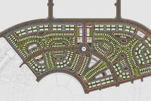 The location of Al Maqsad Compound New Capital