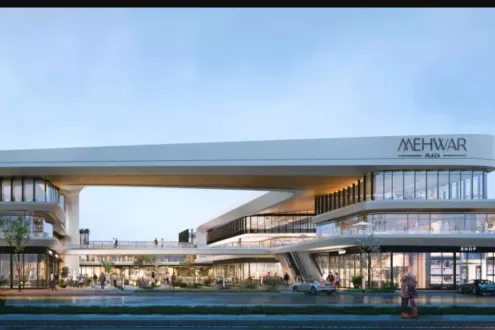 مول محور بلازا اكتوبر نماء الخليج للتطوير العقاري - Mehwar Plaza October Mall
