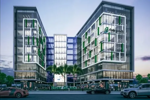 Green River Tower New Capital Mall Modon Development