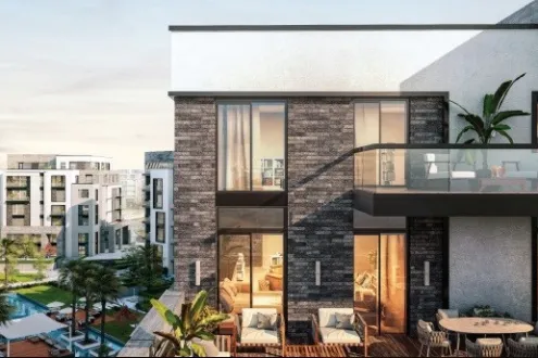 كمبوند ذا سكارليت سوان ليك ريزيدنس القاهرة الجديدة حسن علام للتطوير العقاري - The Scarlet Swanlake Residence New Cairo Compound
