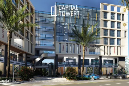 مول كابيتال تاور 6 اكتوبر كابيتال هيلز للتطوير العقاري - Capital Tower 6 October Mall