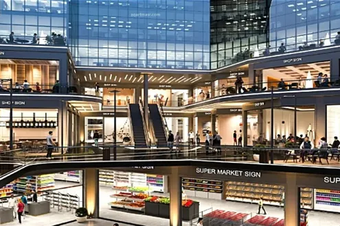 مول سنتو بيزنس العاصمة الإدارية الجديدة بروق للتطوير العقاري - Centoo Business Complex New Capital Mall