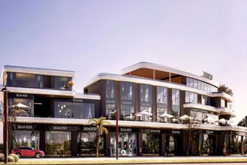 مول وايت ووك القاهرة الجديدة اب وايد للتطوير العقاري - White Walk New Cairo Mall
