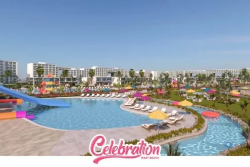 قرية سيلبريشن ويست بيتش الساحل الشمالي عامر جروب - Celebration West Beach North Coast Village