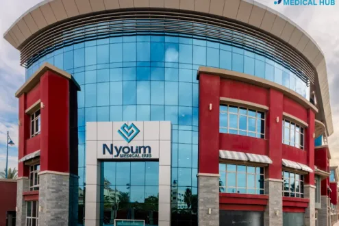 مول نيوم ميديكال هاب القاهرة الجديدة المطورون العرب - Nyoum Midical Hub New Cairo Mall