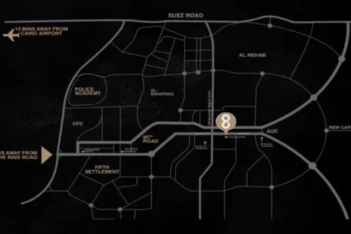 مول ايليف 8 بيزنس كومبلكس التجمع الخامس ويلث للتطوير العقاري - Elev 8 New Cairo Mall