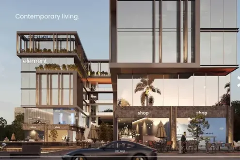 مول اليمنت التجمع الخامس يو سي للتطوير العقاري - Element New Cairo Mall