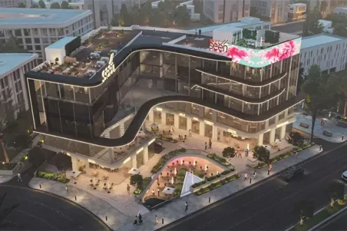 مول سين سوشيال ديستريكت التجمع الخامس ريجان للتطوير العقاري - Seen Social District New Cairo Mall