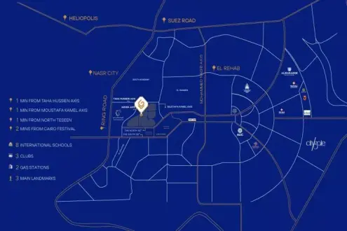 كمبوند تو جيزر التجمع الخامس جولدن فيو للتطوير العقاري - To-Gther New Cairo Compound