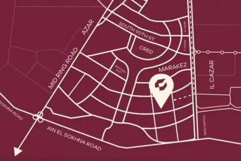 كمبوند جوار التجمع السادس كونكريت للتطوير العقاري - Jiwar New Cairo Compound
