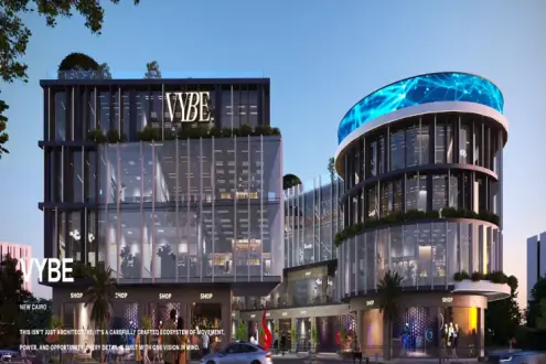 مول فايب التجمع الخامس SLVR للتطوير العقاري - Vybe Mall New Cairo  مول فايب التجمع الخامس SLVR للتطوير العقاري - Vybe Mall New Cairo