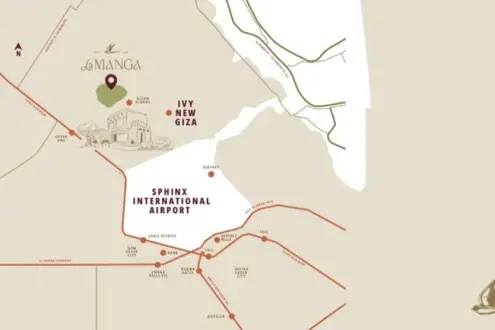 كمبوند لامانجا سفنكس الجديدة الكارما للتطوير العقاري - Lamanga Sphinx City Compound