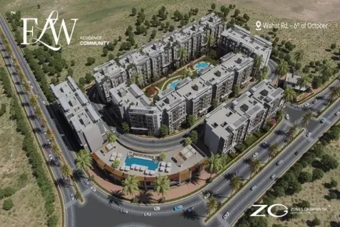 كمبوند فلو ريزيدنس اكتوبر ZG للتطوير العقاري - FLW Residence October Compound