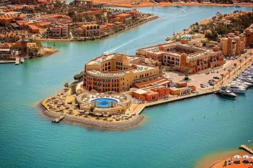 داون تاون الجونة من أوراسكوم مصر للتطوير العقاري