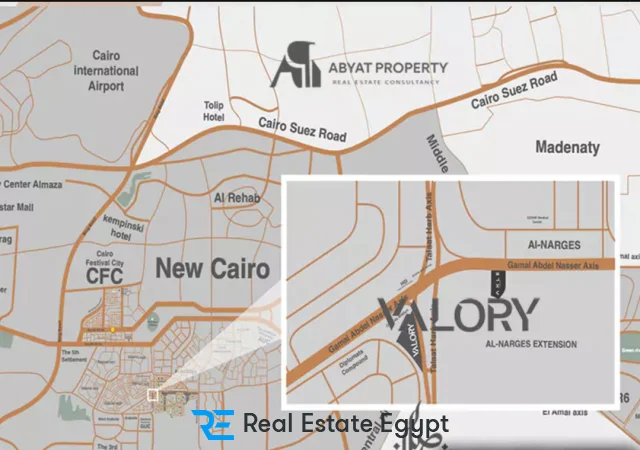 Valory Mall New Cairo Menassat Develoment