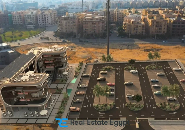 C Yard New Cairo Mall Concrete Development