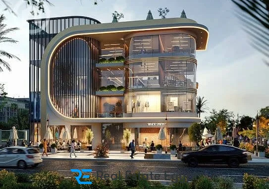 C Yard New Cairo Mall Concrete Development