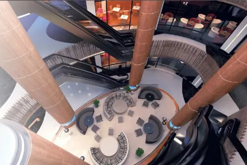 مول زاها بارك العاصمة الادارية الجديدة هوم تاون العقارية - Zaha Park Mall New Capital