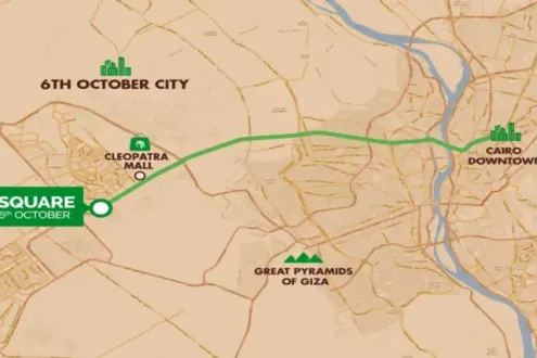 كمبوند كليوباترا سكوير 6 اكتوبر - Cleopatra Square 6 Ocotber Compound