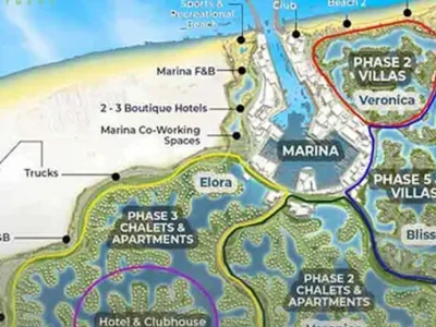 live in South Med Egypt North Coast Village Chalet Starting From 150m²