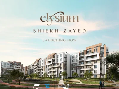 For sale with installments an Apartment of 150 meters in Elysium Compound