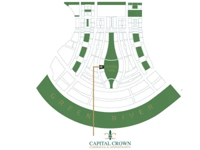 A 60 meter office in Capital Crown Mall with facilities up to 6 years