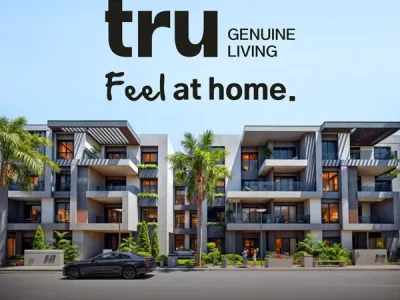 Apartment in Tru Compound Fifth Settlement with large areas starting from 120 square meters