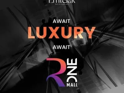 For lovers of sophistication an office for sale in R One Mall with an area of ​​60 square meters in the Fifth Settlement