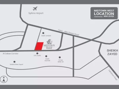 The most distinctive twin house for sale in Midtown Compound with an area of ​​500 square meters