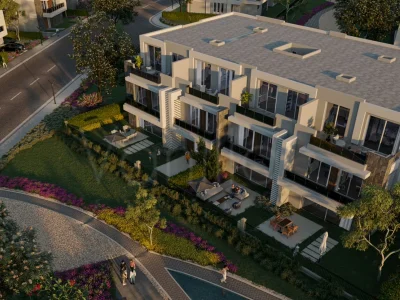 With an area of ​​400 square meters a twin house for sale in El Patio Town Compound