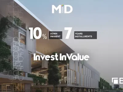 70 sqm office in October in Mid Mall