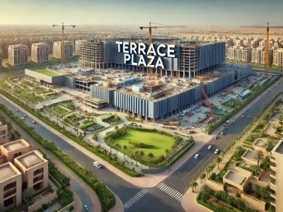 إحجز مكتب 201 متر في مول تراس بلازا الشيخ زايد