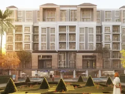 Get a 100m apartment in Reel Compound New Cairo