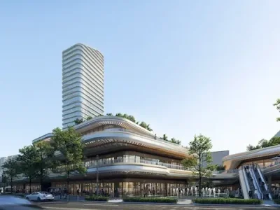 Commercial shop in Halo Mall, 6th of October, with an area of ​​35m