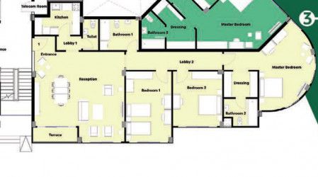 160 Meters Apartments for sale in Boardwalk