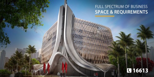 With 20% Downpayment, Get An Office 150m In Cairo Capital Center