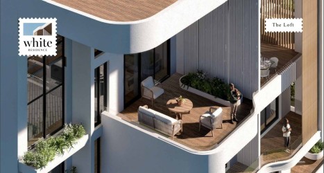 Get An Apartment in White Residence Compound Starting From 120 m²