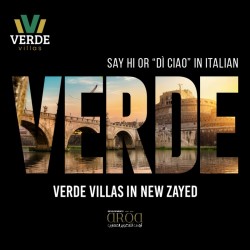 Your Dream Villa in Verde Villa Compound from 330 Meter