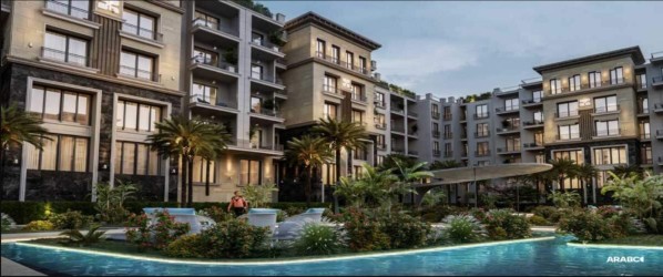 For sale in installments, an apartment of 127 meters in Cattleya Compound New Cairo