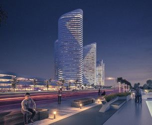 Apartment with area 117m² in New Alamein Towers