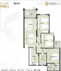 Apartment In The Address East Compound.
