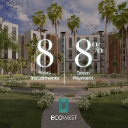 In 6 October, Book Your Apartment In Eco West Compound With​ ​90m²