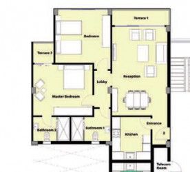 Hurry up to book units in Boardwalk with area starting from 125 meters